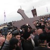 მახათას მთა. ივერიის ყოვლადწმიდა ღვთისმშობლის ხატის სახელობის ტაძრის საძირკვლის კურთხევა